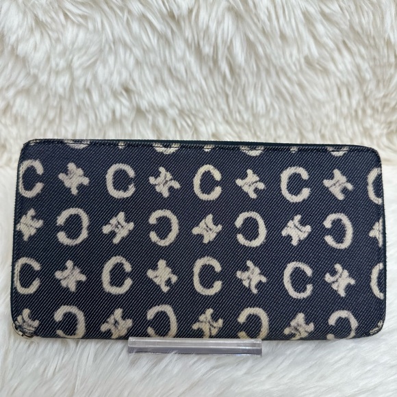 Celine Denim Zippy Long Wallet - Picture 2 of 15